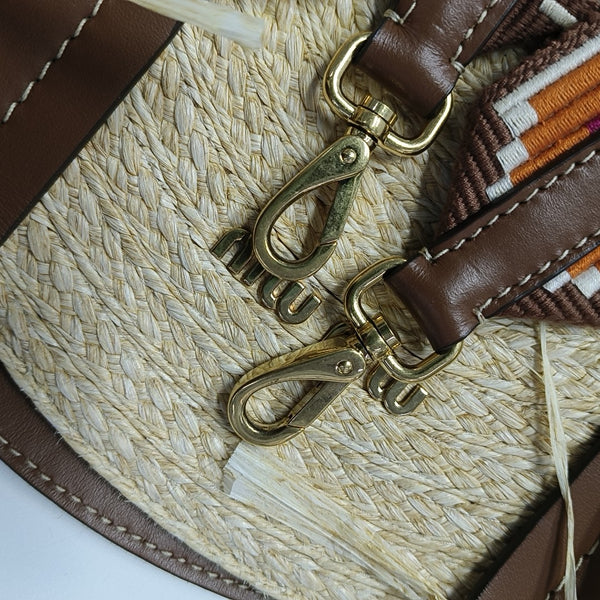 Straw Tote Bag Beige