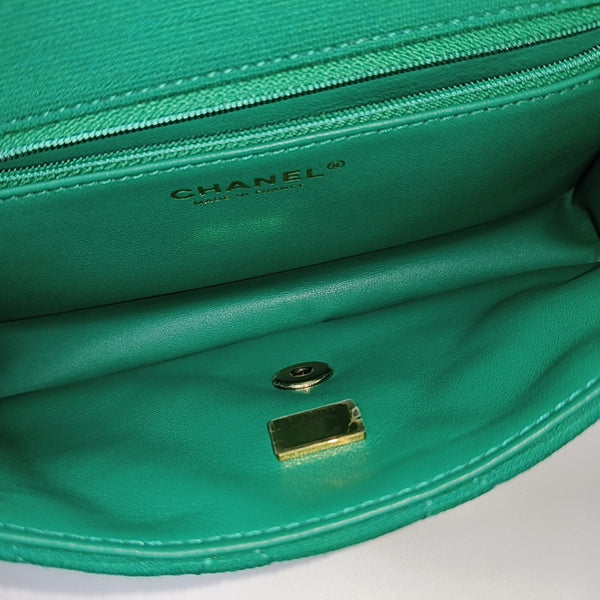 Quilted Fabric Green