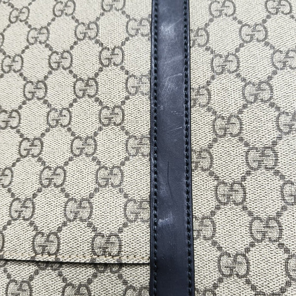 Monogram Coated Canvas Black