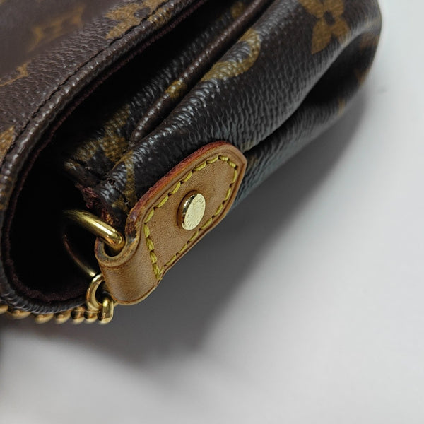 FAVORITE PM Monogram Coated Canvas Brown