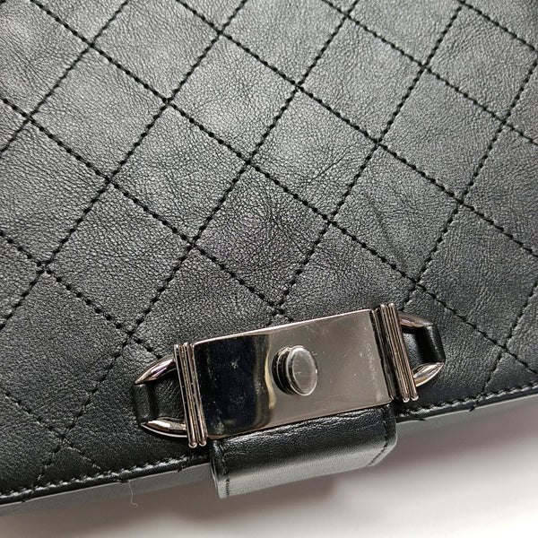 Quilted Calfskin Black