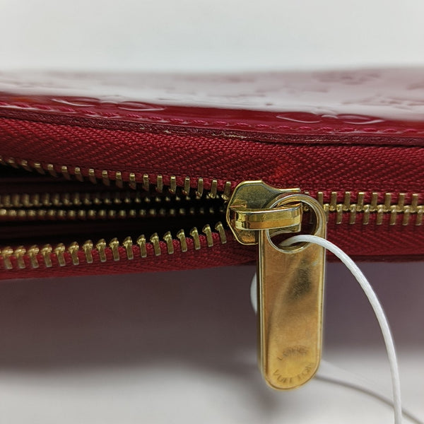 ZIPPY Patent Leather Red Wallet