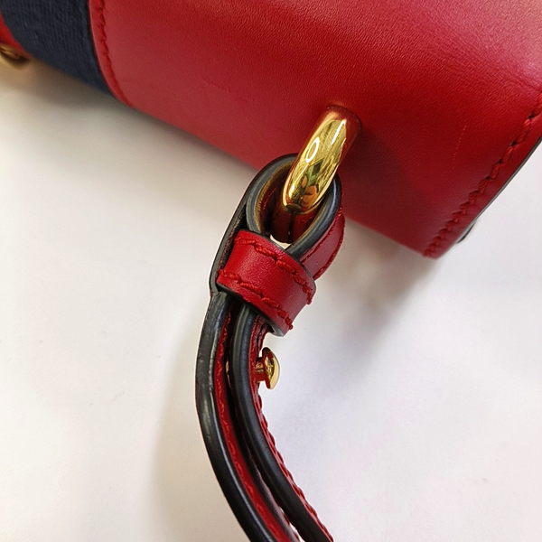 Authenticated pre-owned Sylvie Small Calfskin Red - Shoulder Bag at Looply