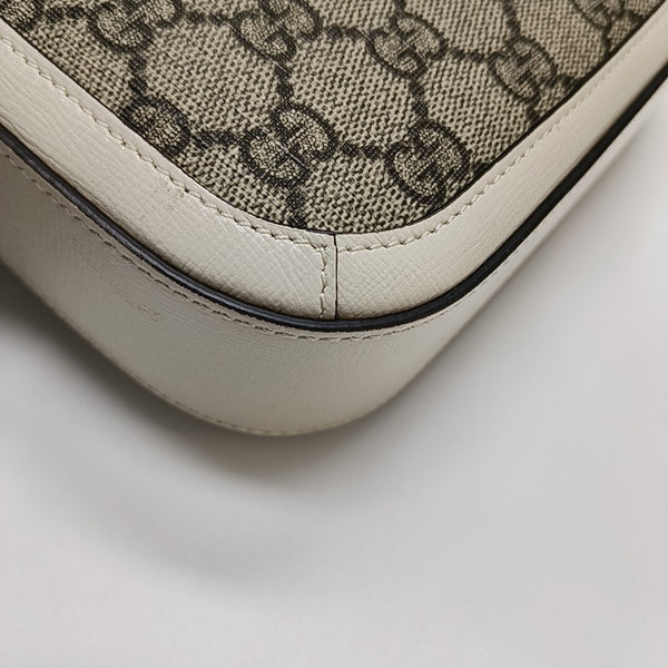 Horsebit 1955 Mini Coated Canvas Beige