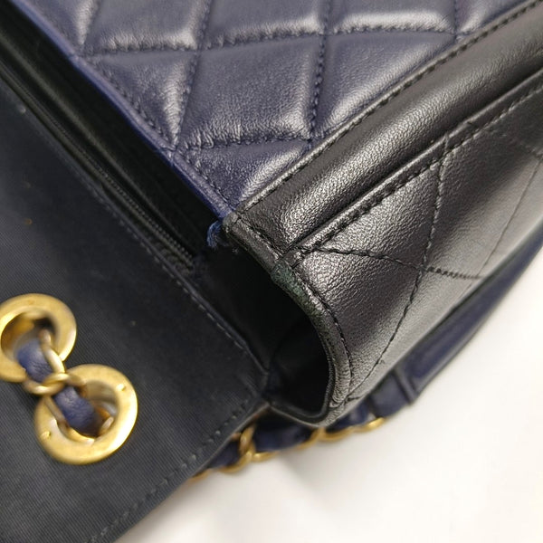 Quilted Lambskin Blue