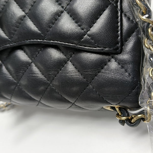 CLASSIC FLAP Mini Quilted Lambskin Black