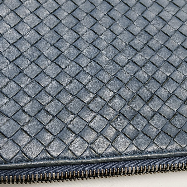 Lambskin Clutch Blue