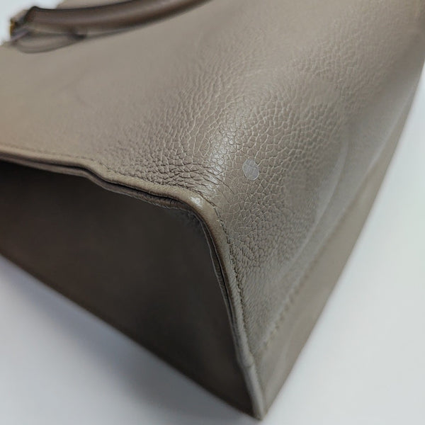 ONTHEGO MM Monogram Calfskin Grey