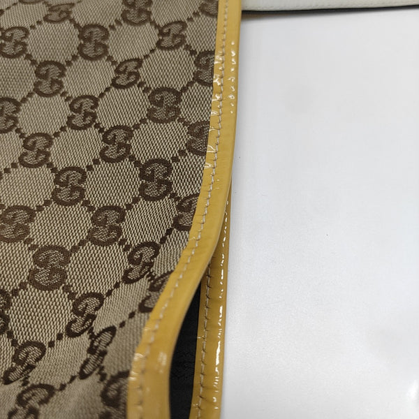 Monogram Canvas Tote Bag Beige