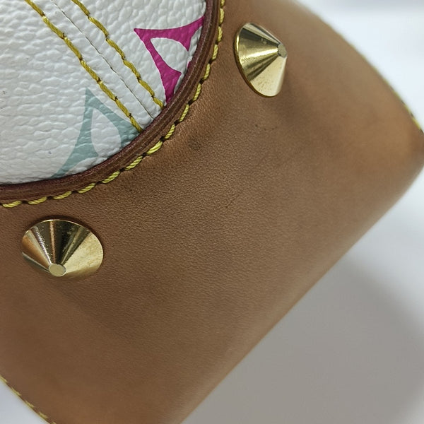 LV × TM JUDY MM Monogram Coated Canvas White