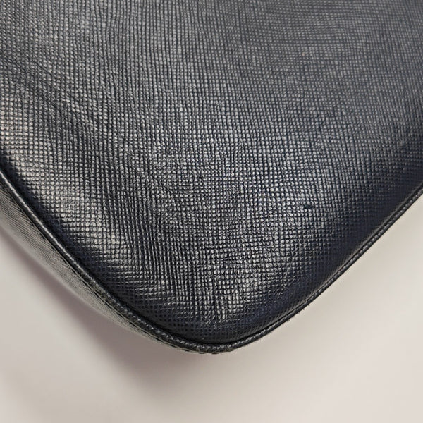 Calfskin Shoulder Bag Blue