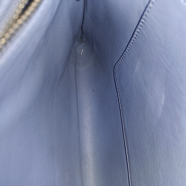 Calfskin Clutch Blue