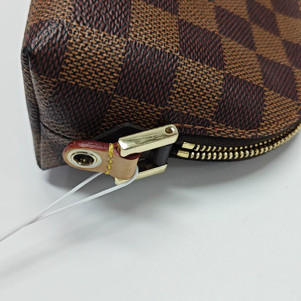 COSMETIC PM Damier Ebene Coated Canvas Brown