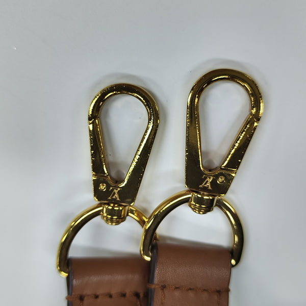 DAUPHINE MM Monogram Coated Canvas Brown