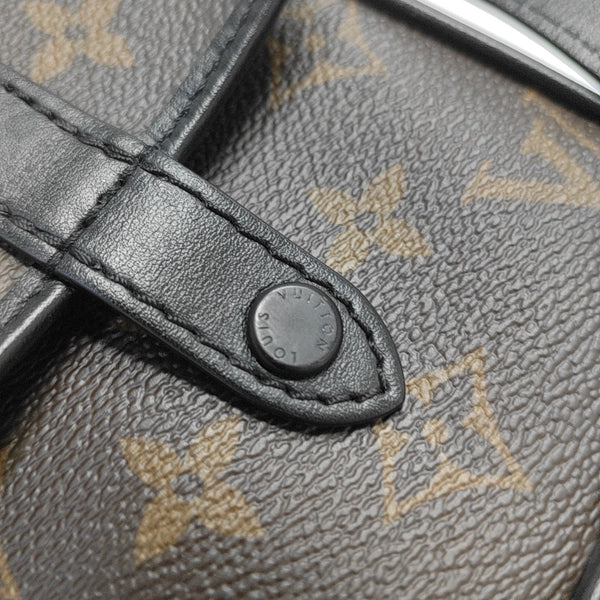 CHRISTOPHER Monogram Coated Canvas Brown