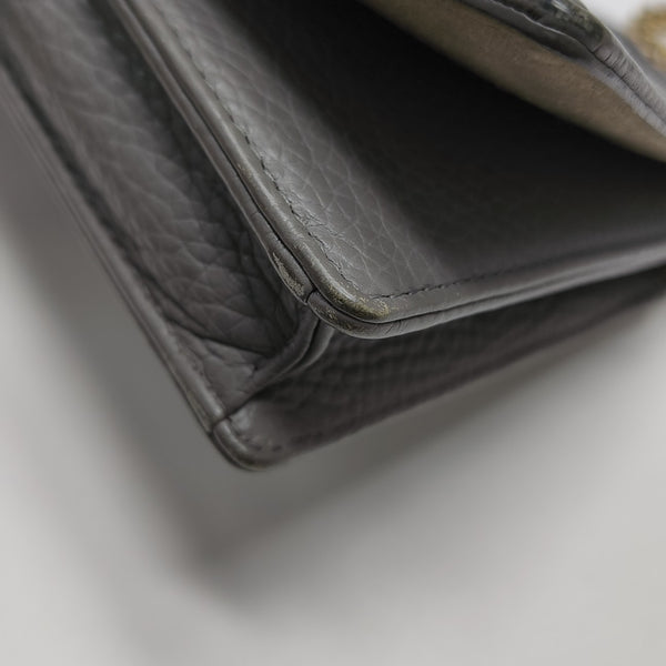 Diorama Cannage Calfskin Gray