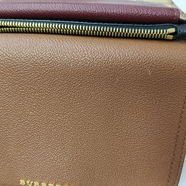 Calfskin Clutch Brown