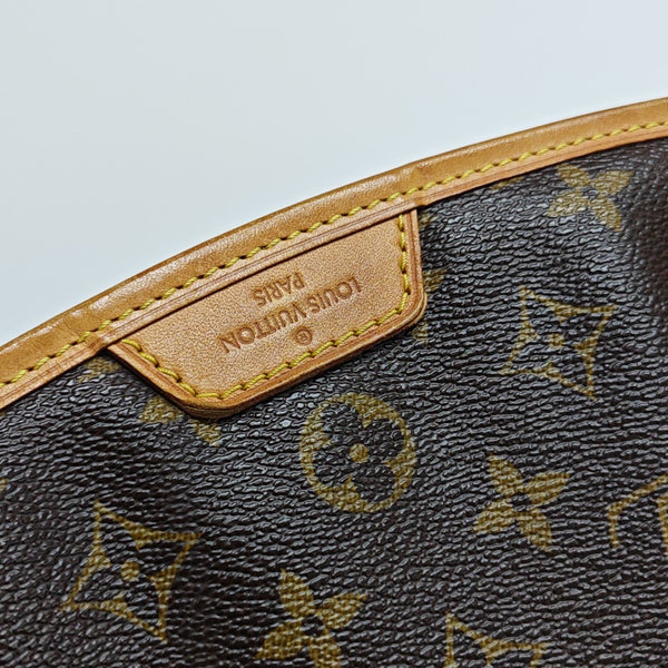 MENILMONTANT MM Monogram Coated Canvas Brown