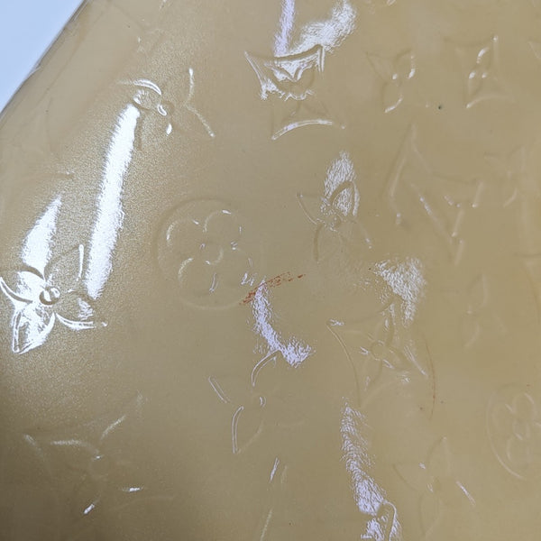 BREA MM Monogram Patent Leather Yellow