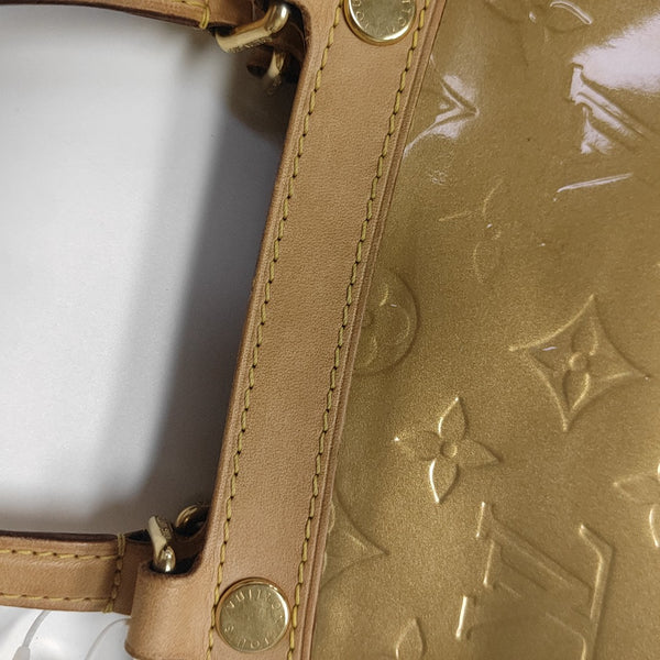 BREA MM Monogram Patent Leather Yellow