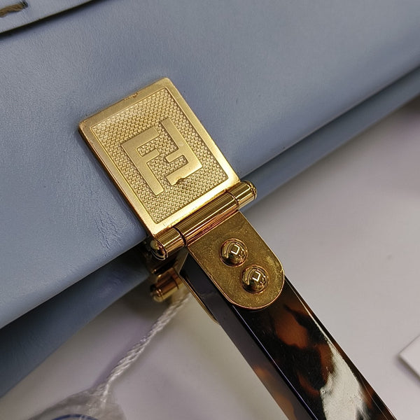 Sunshine Medium Calfskin Blue