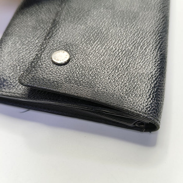 MODULABLE Damier Graphite Coated Canvas Black Wallet