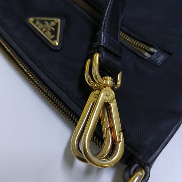 Nylon Crossbody Bag Nylon Black