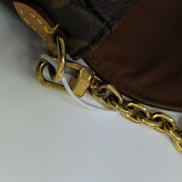 IVY Monogram Coated Canvas Brown
