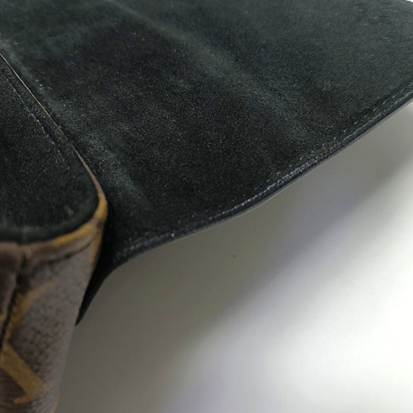 LOCKY BB Monogram Coated Canvas Brown