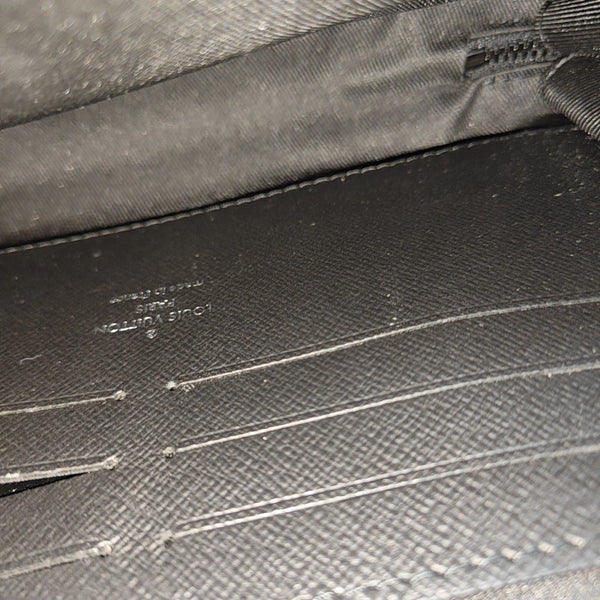 WALLET TRUNK Monogram Coated Canvas Gray
