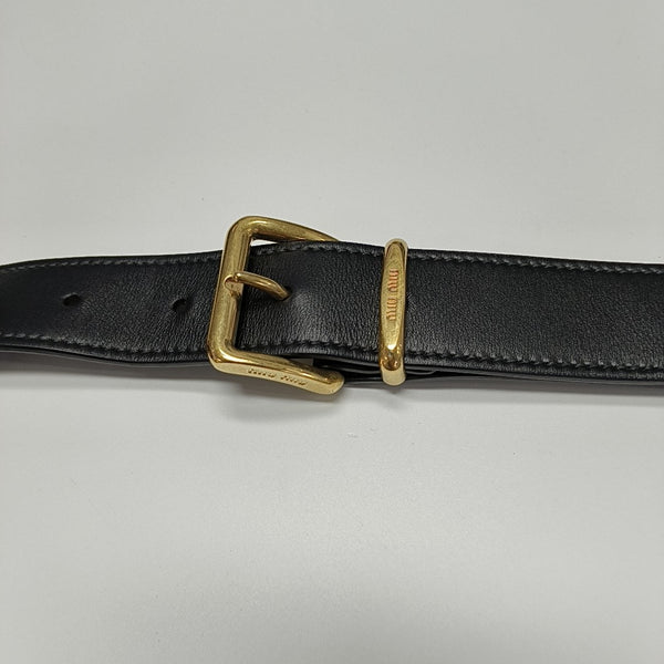 Beau Large Calfskin Black