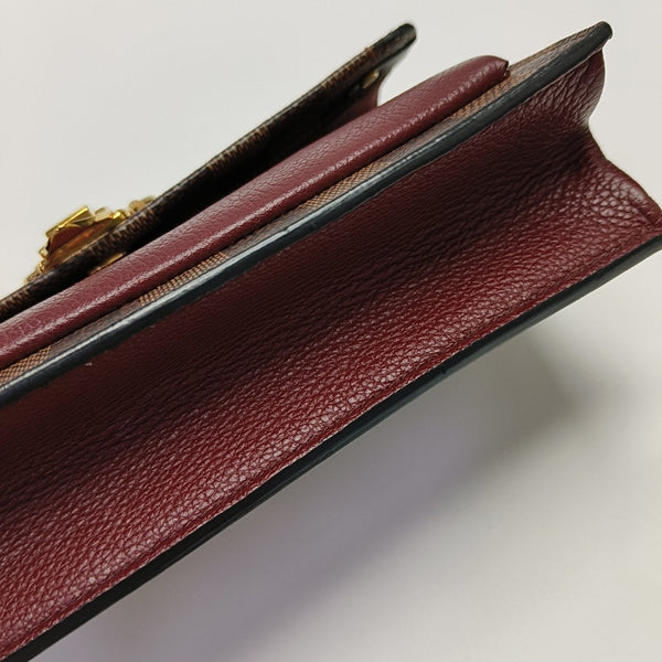 VAVIN Damier Ebene Coated Canvas Brown