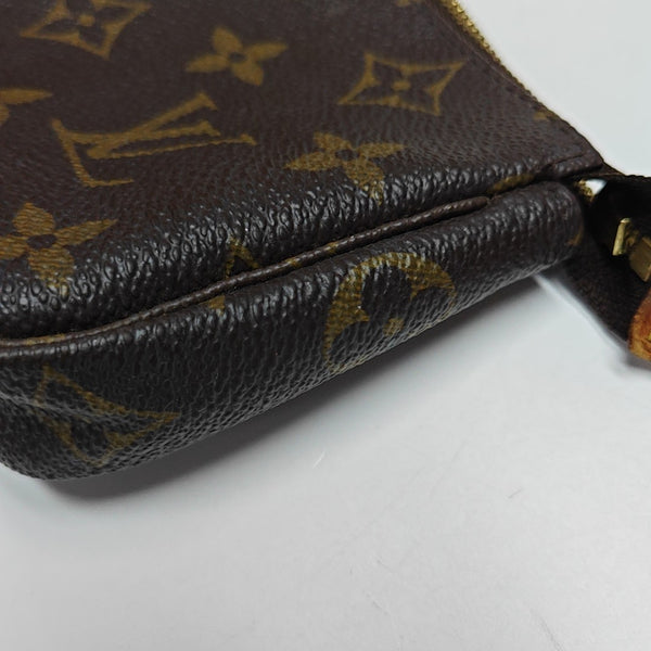 ACCESSOIRES Mini Monogram Coated Canvas Brown