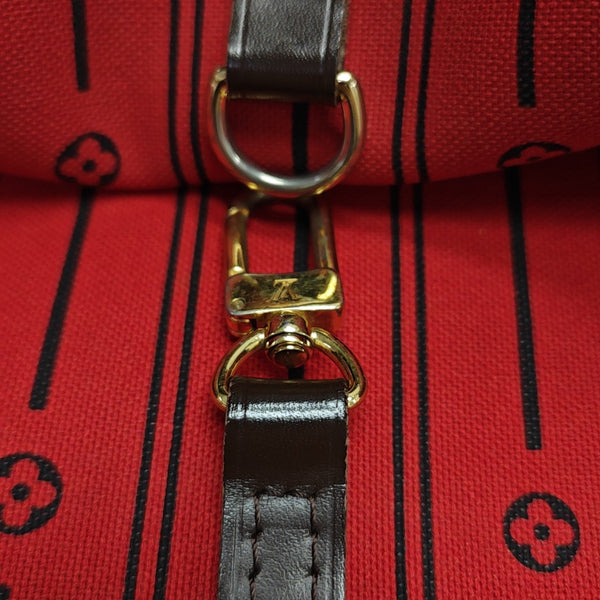 NEVERFULL MM Damier Ebene Coated Canvas Brown