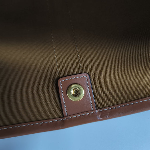 TRIOMPHE CANVAS Medium Coated Canvas Brown