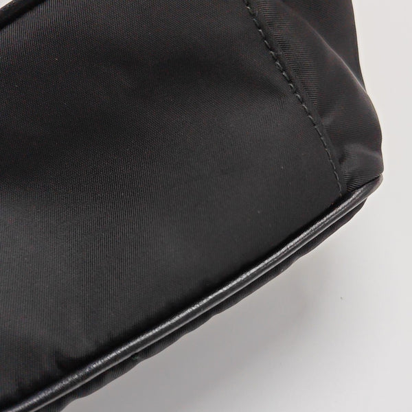Nylon Shoulder Bag Black