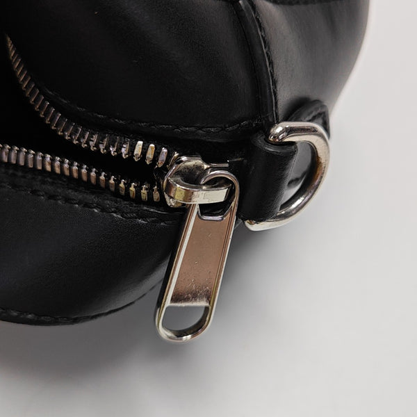 Monogram Coated Canvas Shoulder Bag Gray