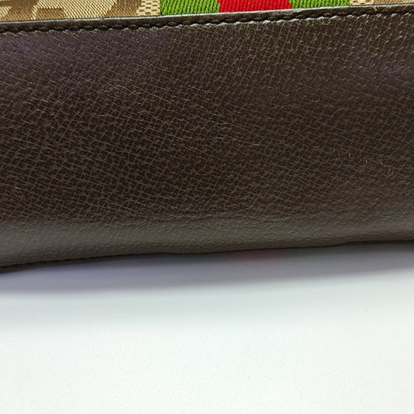 Ophidia Small Monogram Fabric Brown
