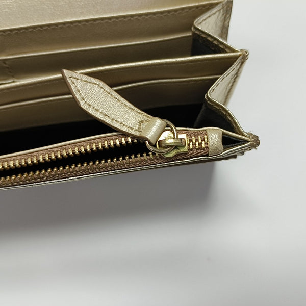 Calfskin Wallet Beige
