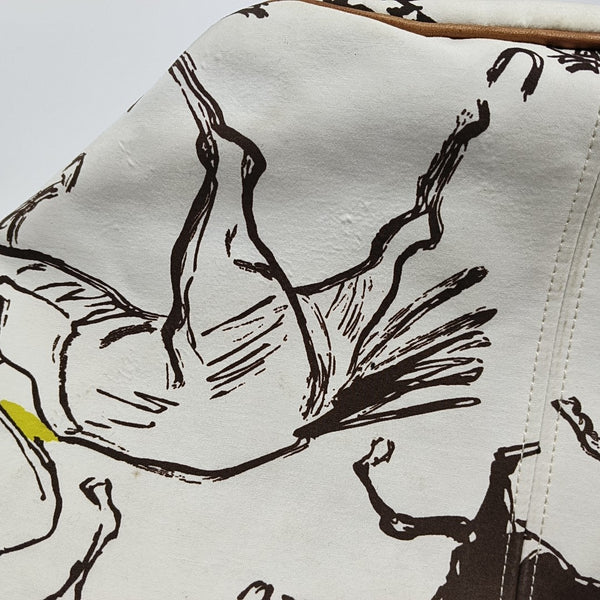 Panier De Plage Canvas White