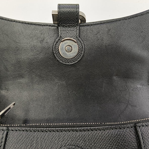 Downtown Calfskin Black