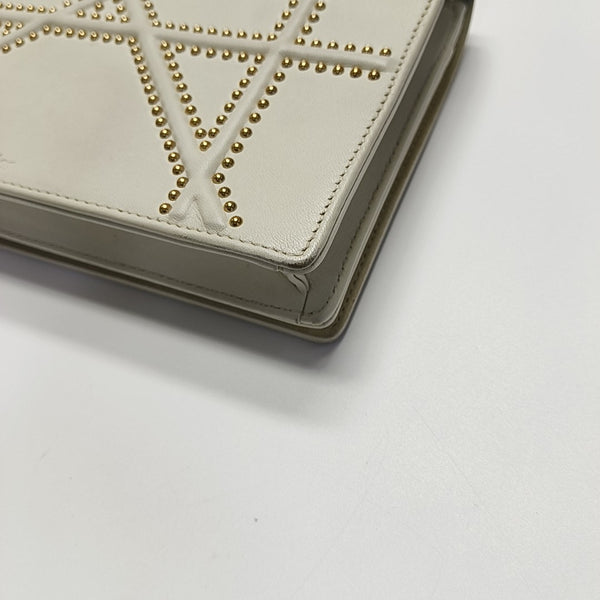 Diorama Cannage Lambskin White