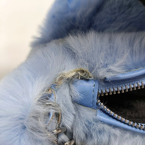 Rabbit Fur Blue