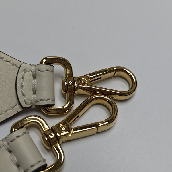 Sunshine Medium Calfskin White
