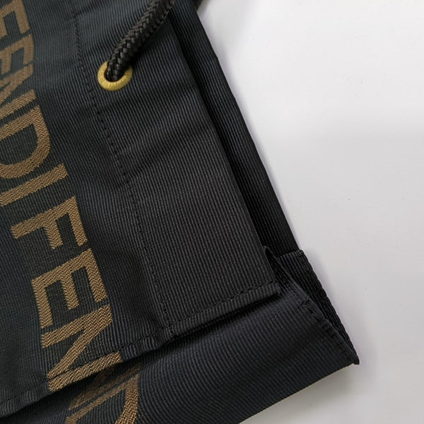 Fabric Shoulder Bag Black