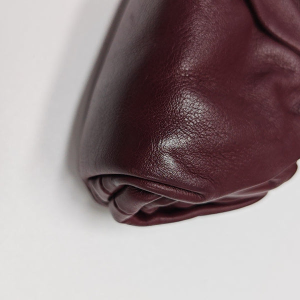 Authenticated pre-owned The Pouch Calfskin Red - Shoulder Bag at Looply