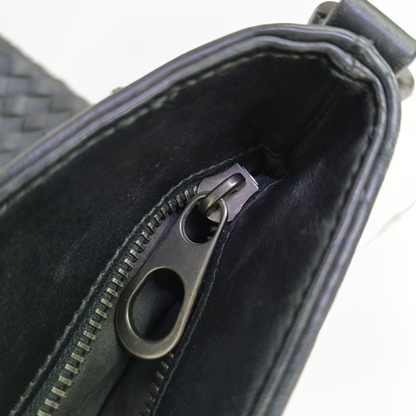 Calfskin Shoulder Bag Black