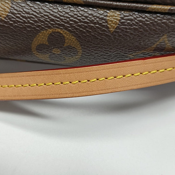 POCHETTE ACCESSOIRES GM Monogram Coated Canvas Brown