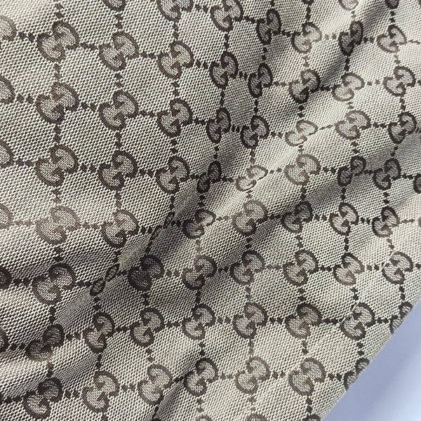 Monogram Canvas Tote Bag Beige