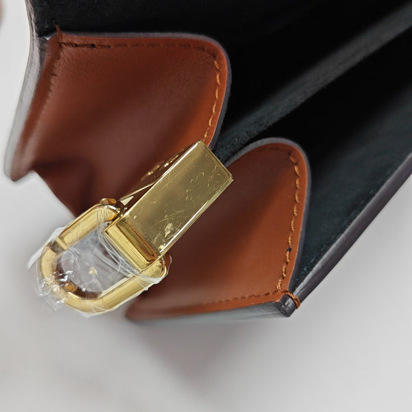 DAUPHINE Mini Monogram Coated Canvas Brown